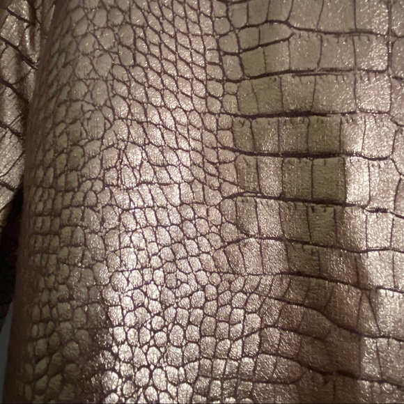 Birch Hill Bronze Snakeskin Print Jacket - Picture 3 of 8